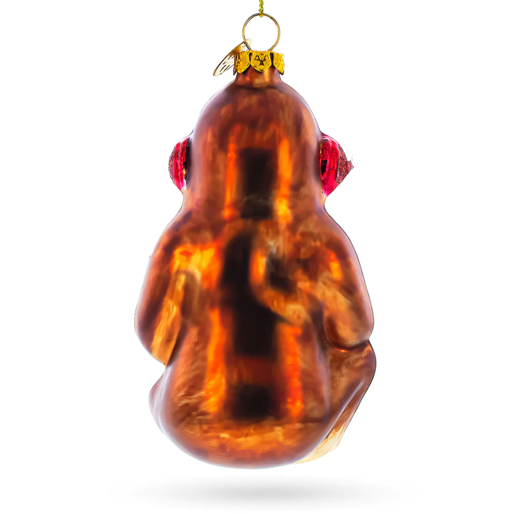 Mad Skilled Monkey Video Gamer Ornament