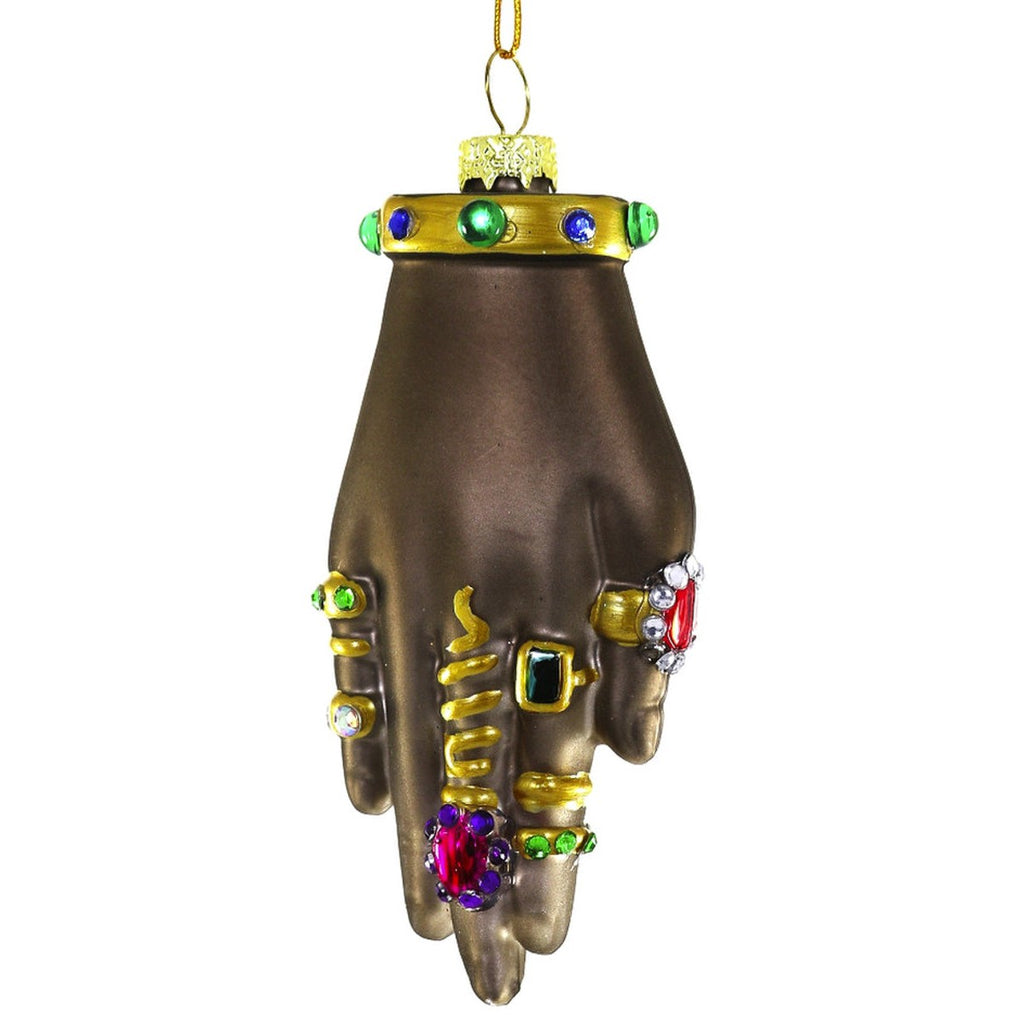 Hand With Jewels Ornament