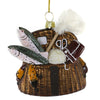 Vintage Fishing Creel Ornament