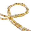 Yellow Opal 4mm Faceted Cubes Bead Strand