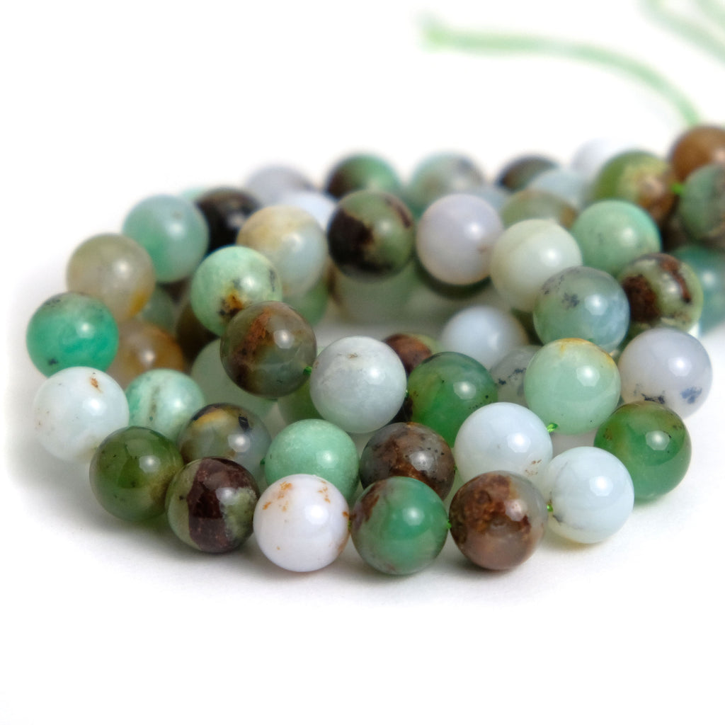 Chrysoprase 11mm Smooth Rounds