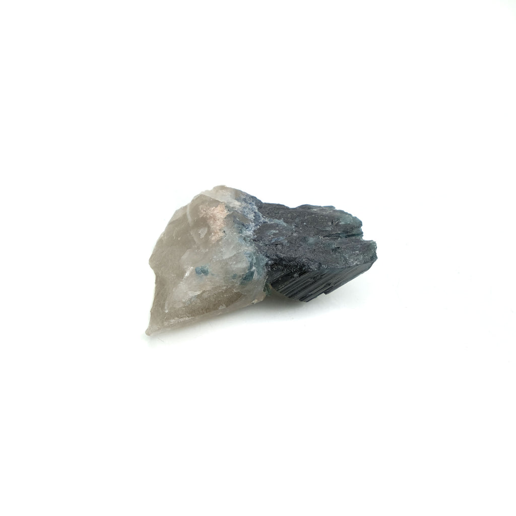 Black Tourmaline Crystals in Quartz Specimen #86