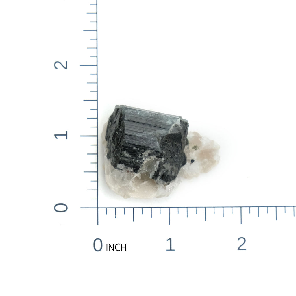 Black Tourmaline Crystals in Quartz Specimen #87