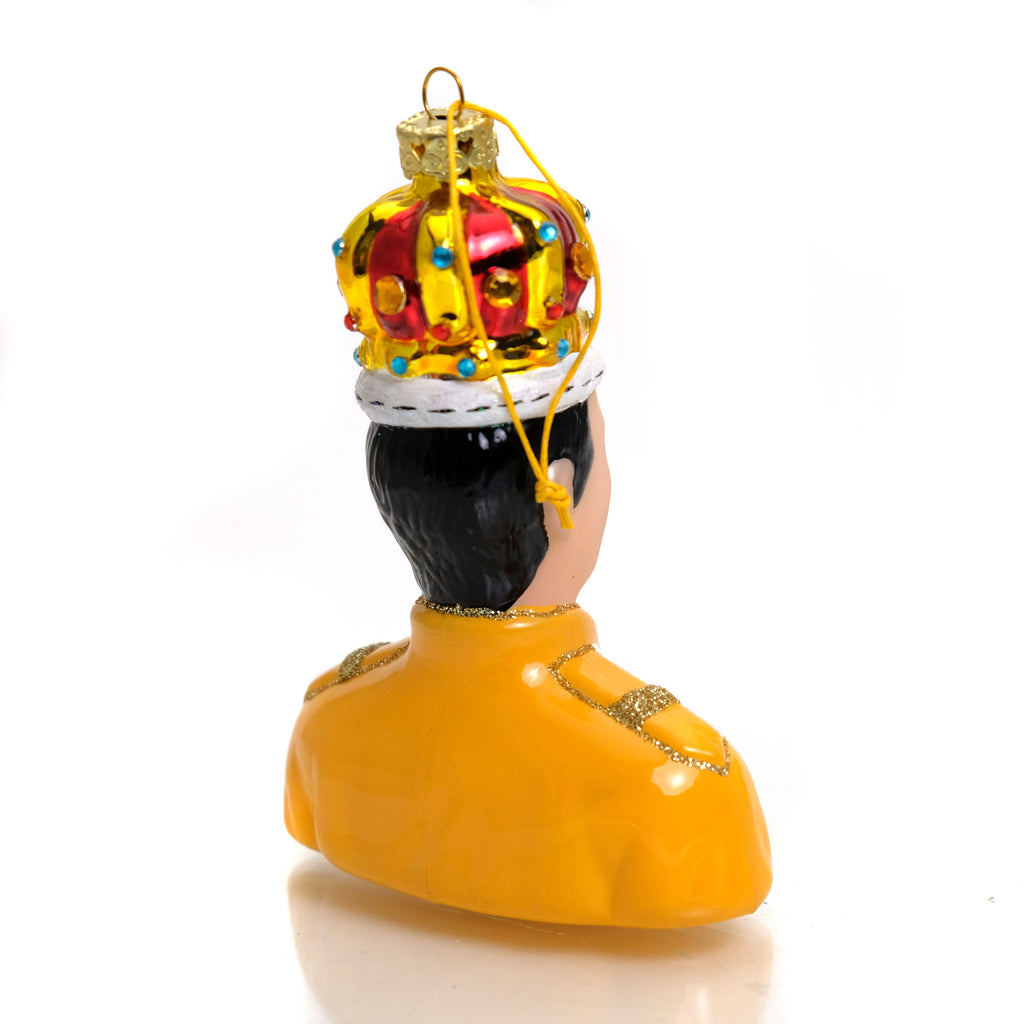 Queen's Freddie Glass Ornament
