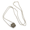 Pyrite Ball Chain Necklace