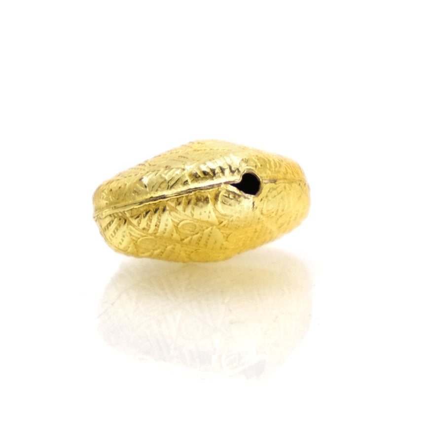 22K Gold Plated Over Sterling Silver Bead #22