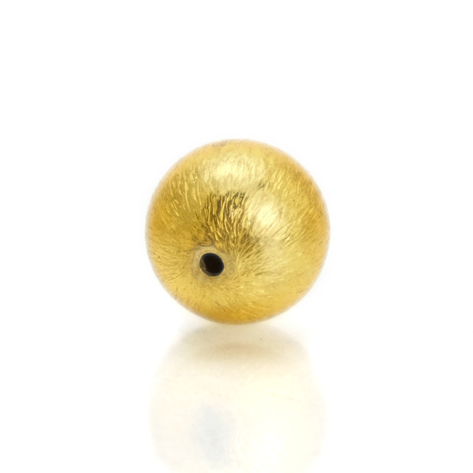 22K Gold Plated Over Sterling Silver Bead #21