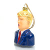 Donald Trump Glass Ornament