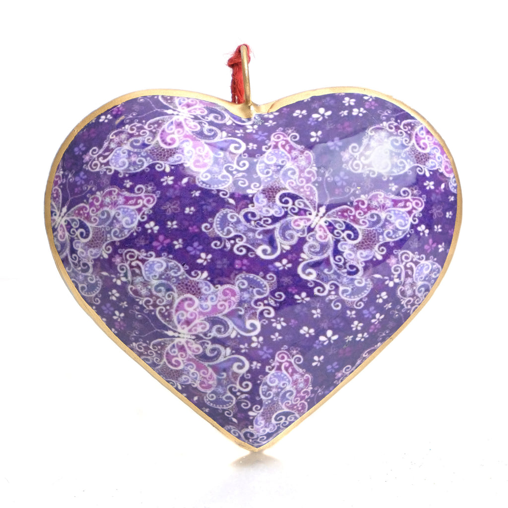 Viva Frida Heart Ornament