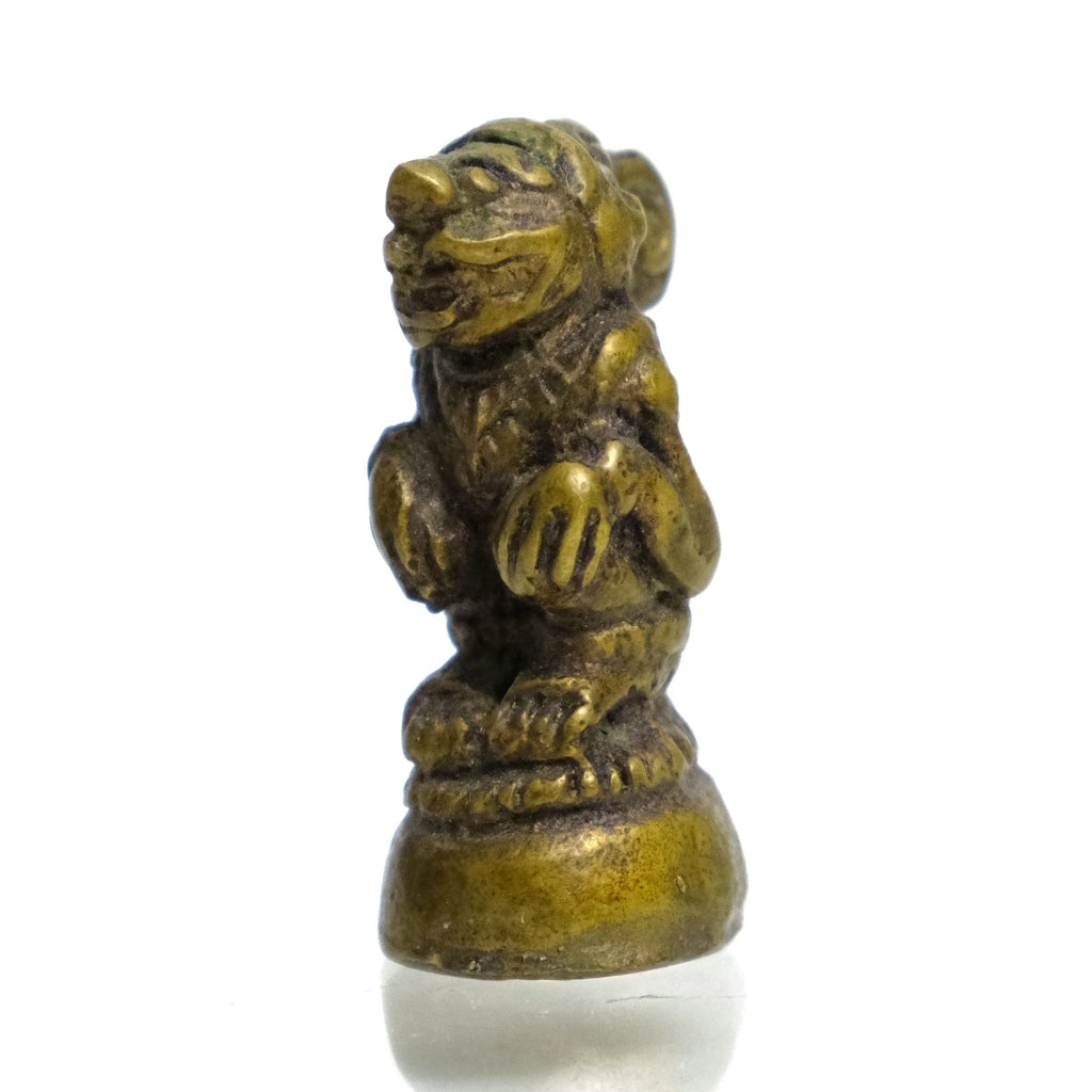 Phra Hanuman Brass Miniature Statue 5