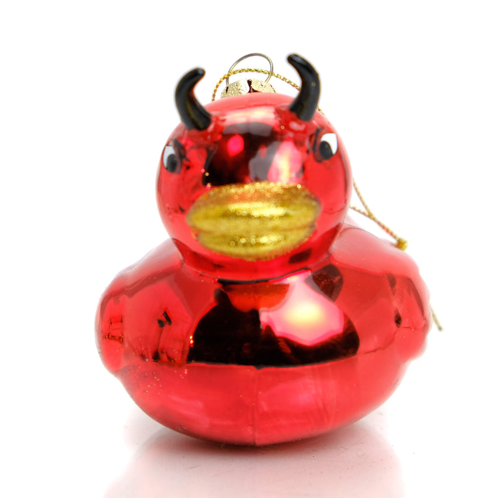 Devilish Ducky Ornament
