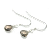 Smokey Quartz Earrings with Sterling Silver French Ear Wires
