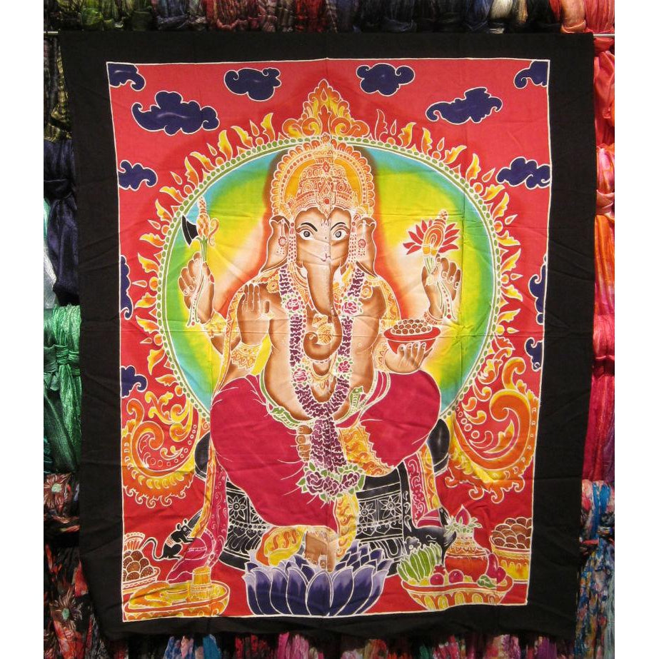 Screen Print Textile, Ganesha 2