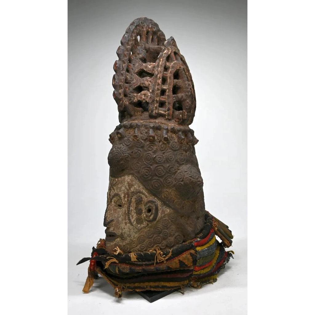 Igbo Tall Maiden Mask / Headdress, Nigeria PROVENANCE