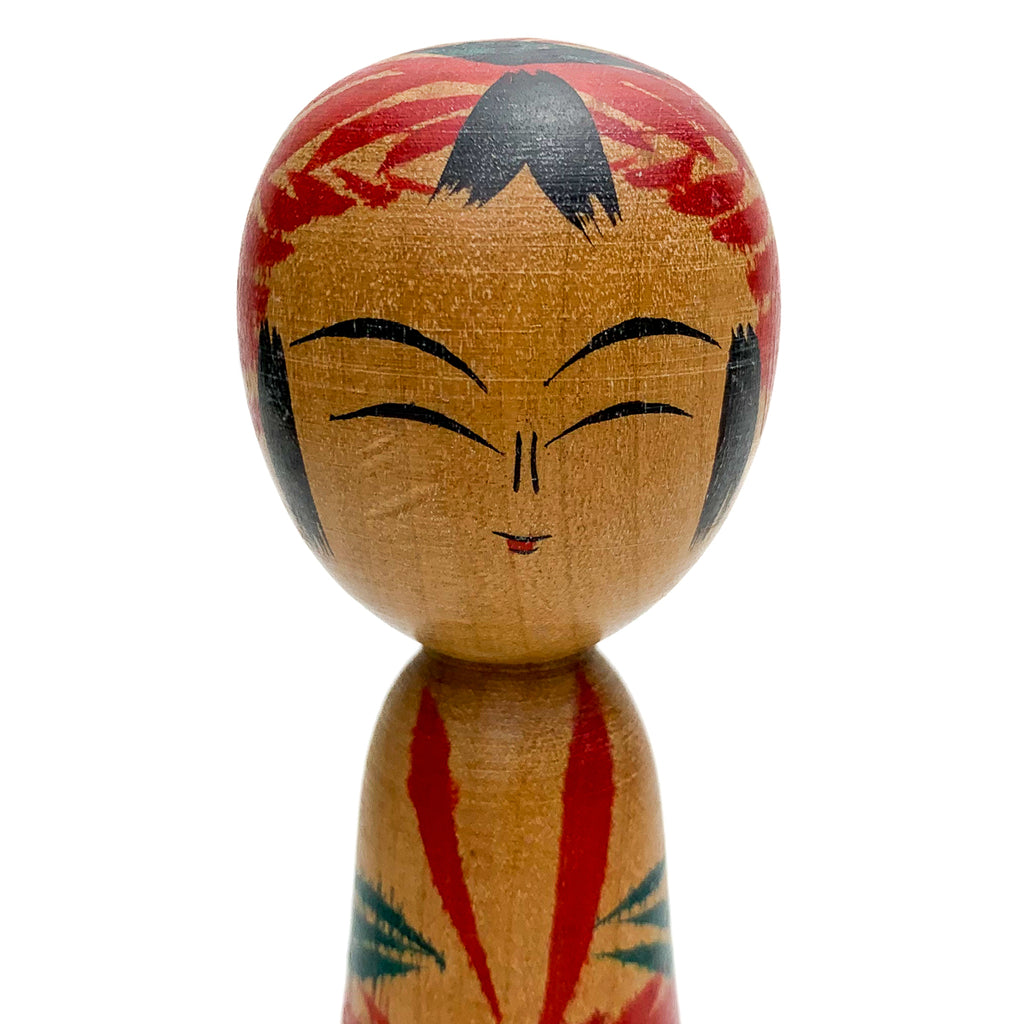 Vintage Wooden Kokeshi Doll, Japan #492