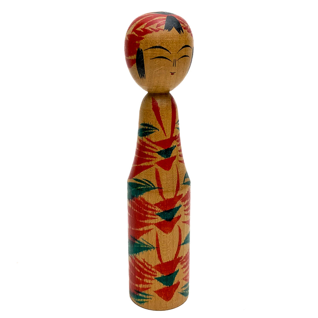 Vintage Wooden Kokeshi Doll, Japan #492