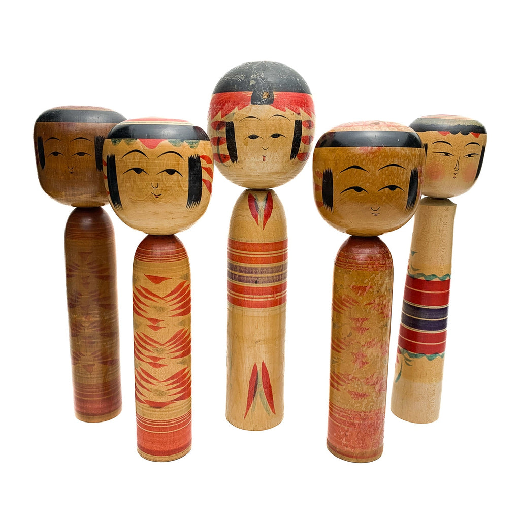 Vintage Wooden Kokeshi Doll, Japan #425