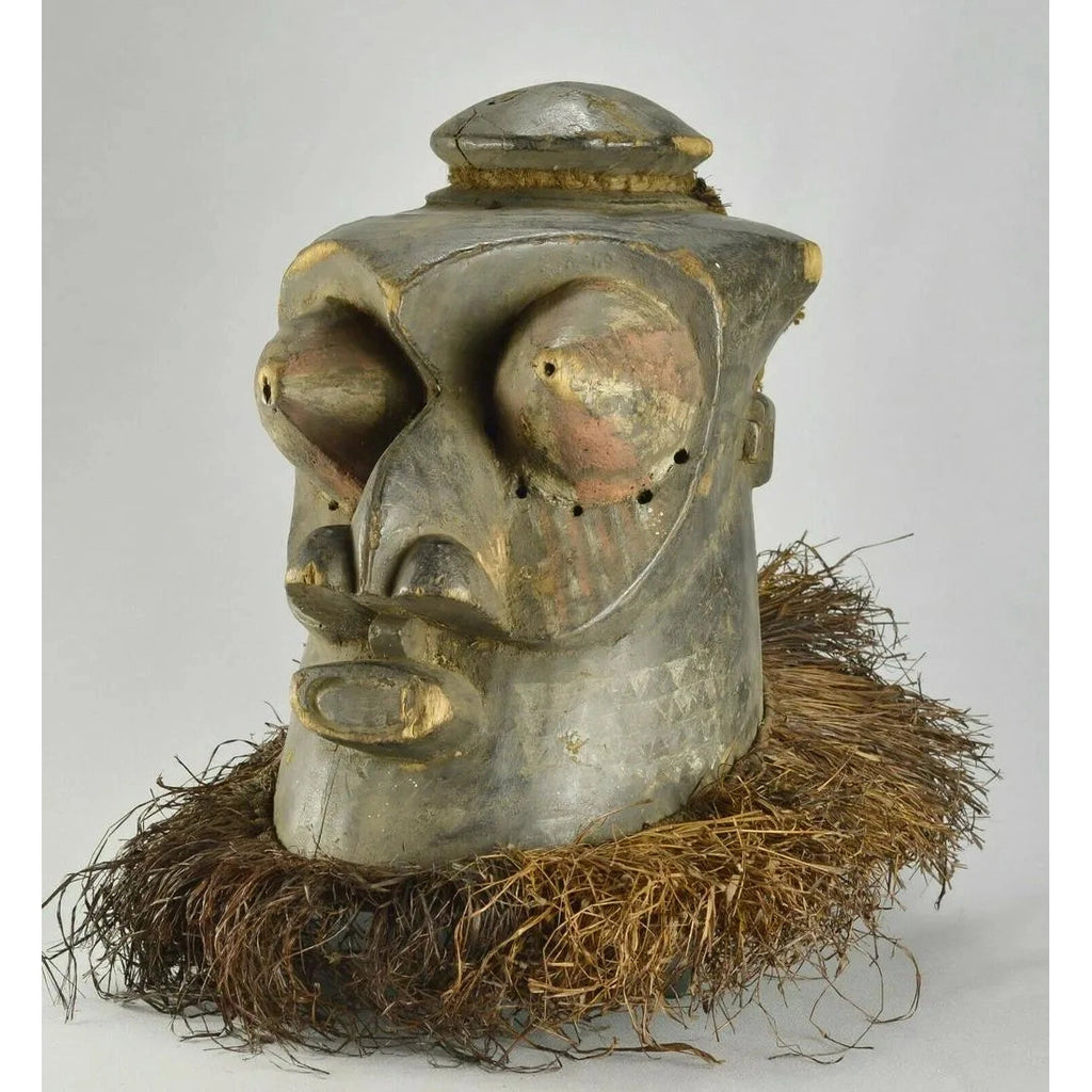 Large Kuba Helmet Mask, Congo