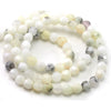 Opal White Faceted Rounds 4mm Strand