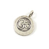 98% Pure Hill Tribe Silver Ohm Pendants 10mm and 13mm