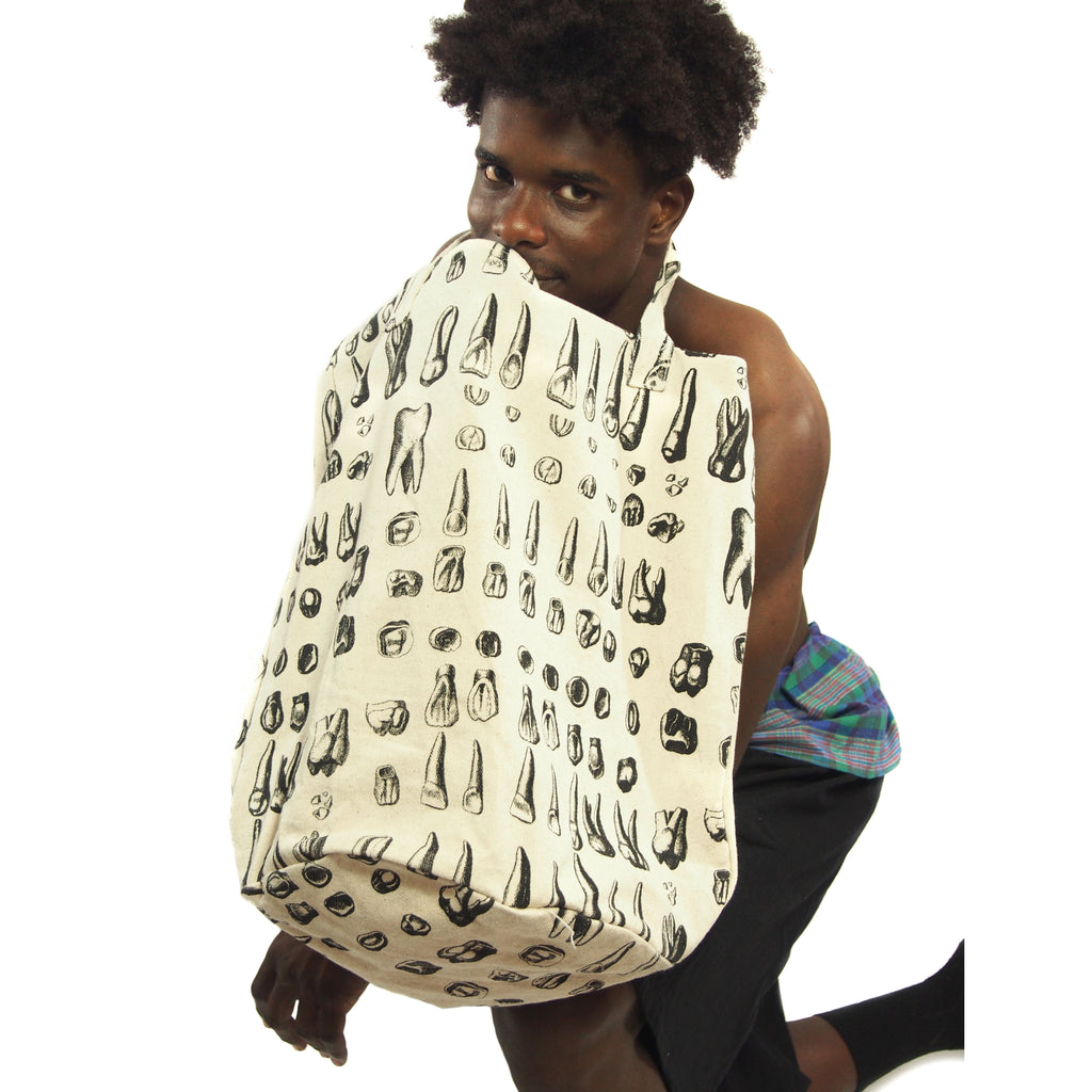 Sink Your Teeth Into It Oversize Tote Bag
