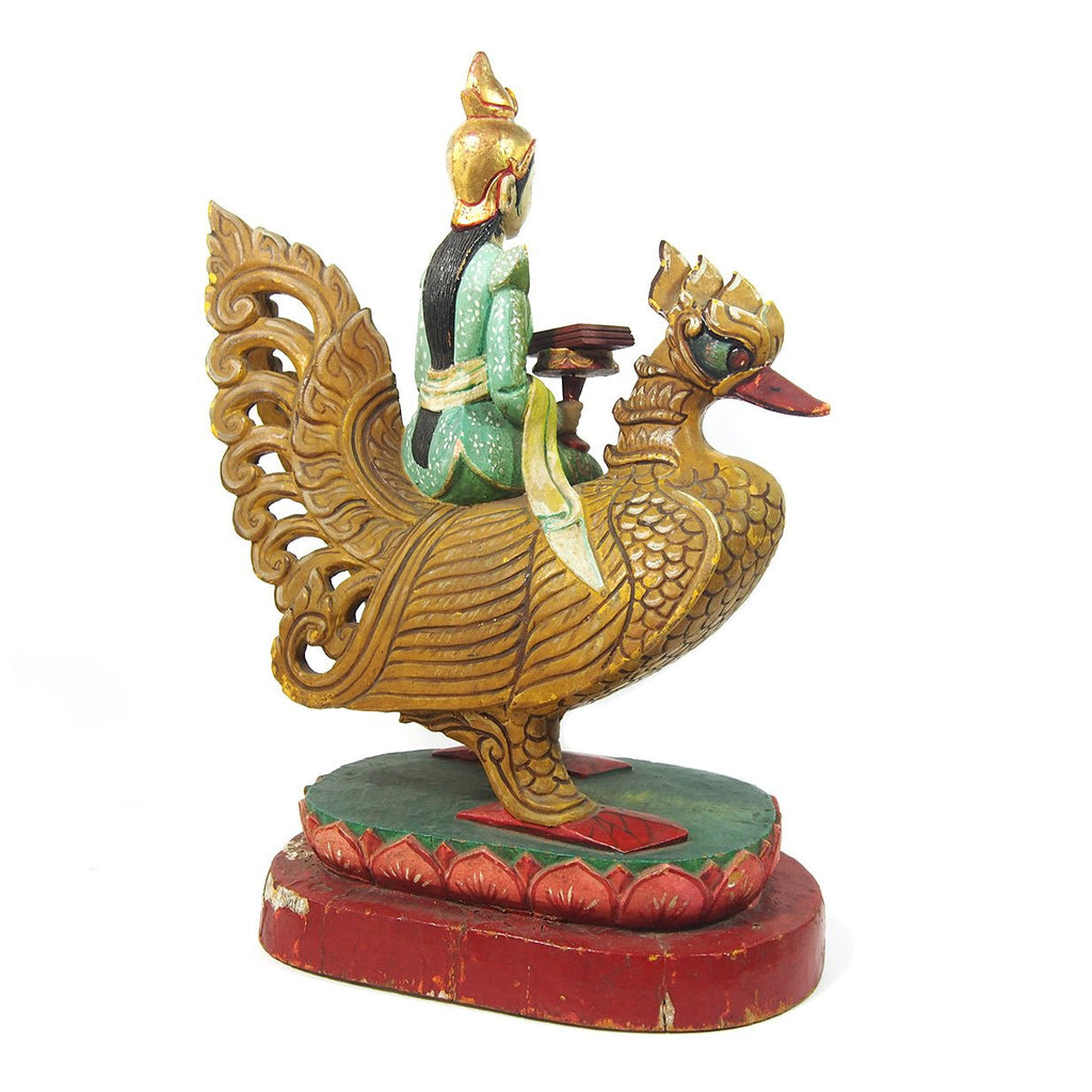 Saraswati Goddess Figure XL from Burma known as Thurathadi Dewi