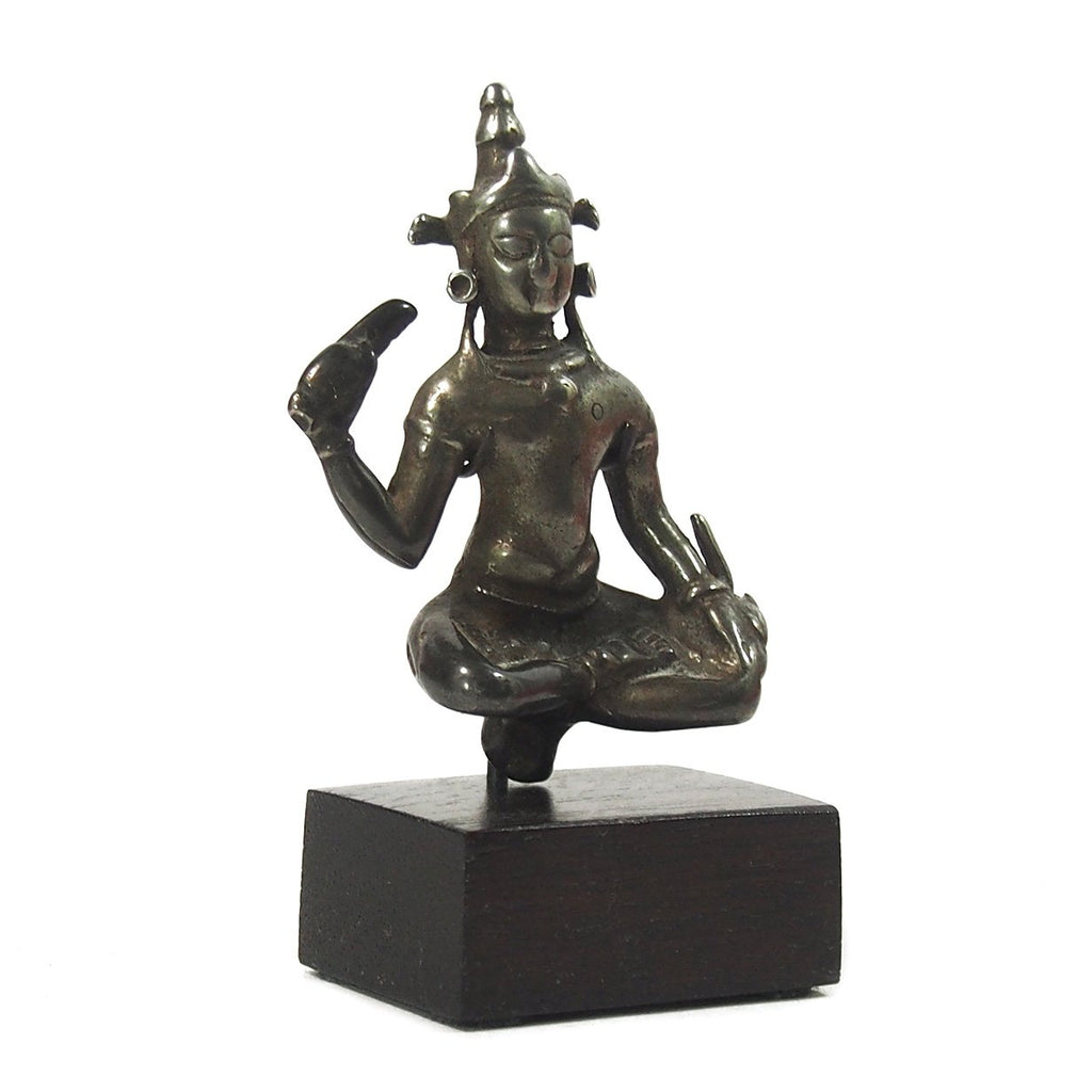 Tibetan God Figure Possibly Bodhisattva Manjushri Antique from Brian's Collection