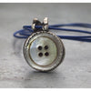 Antique Mother of Pearl/Silver Pendant