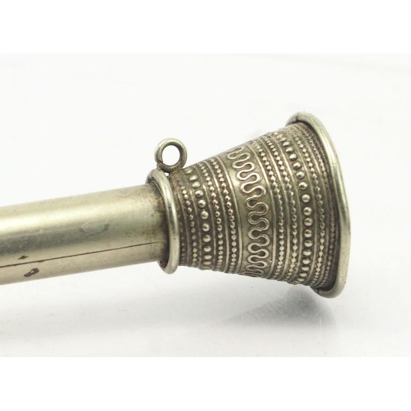 19th Century Thai Silver Hair Pin