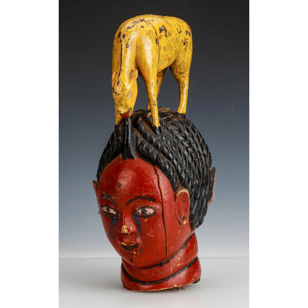 Temne Oda-Lay Janiform Headdress, Sierra Leone #999
