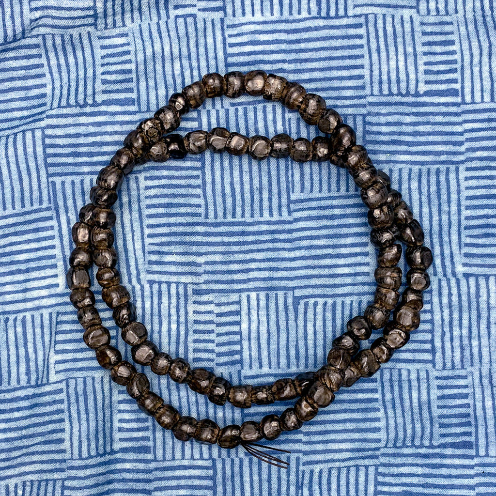Antique Banana Seed Hilltribe Heirloom Beads, Thailand