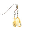 Citrine Earrings With Sterling Silver French Earwires