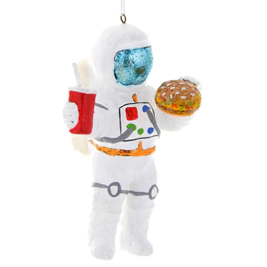 Galactic Junk Food Space Explorer Astronaut Ornament