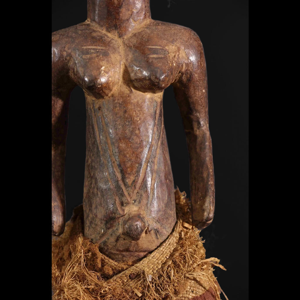 Kuba Female Ancestor Altar Figure, Congo DRC  #28