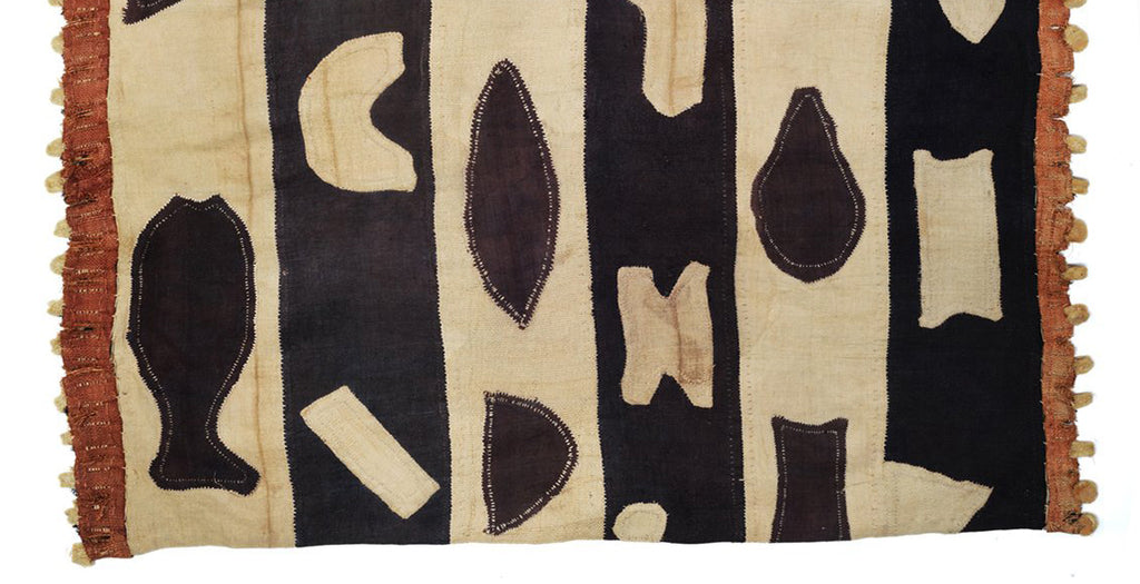 Textile 15: Kuba Hand Woven Raffia Heirloom Wrap Skirt from Zaire 2