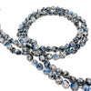 K2 Granite 5.5mm Faceted Rounds Bead Strand
