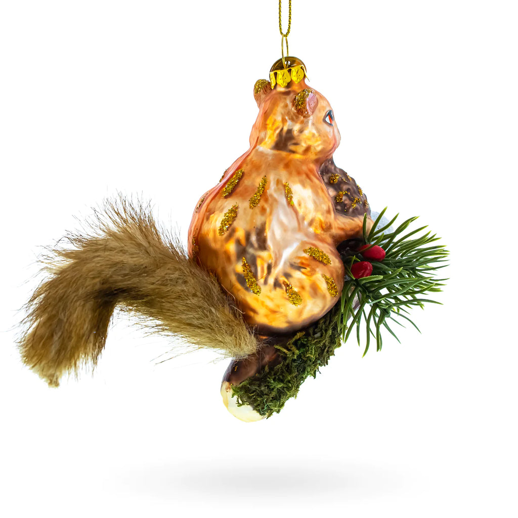 Gather Your Nuts Resourceful Squirrel Ornament