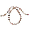 Pink Opal 7mm Faceted Drums Bead Strand