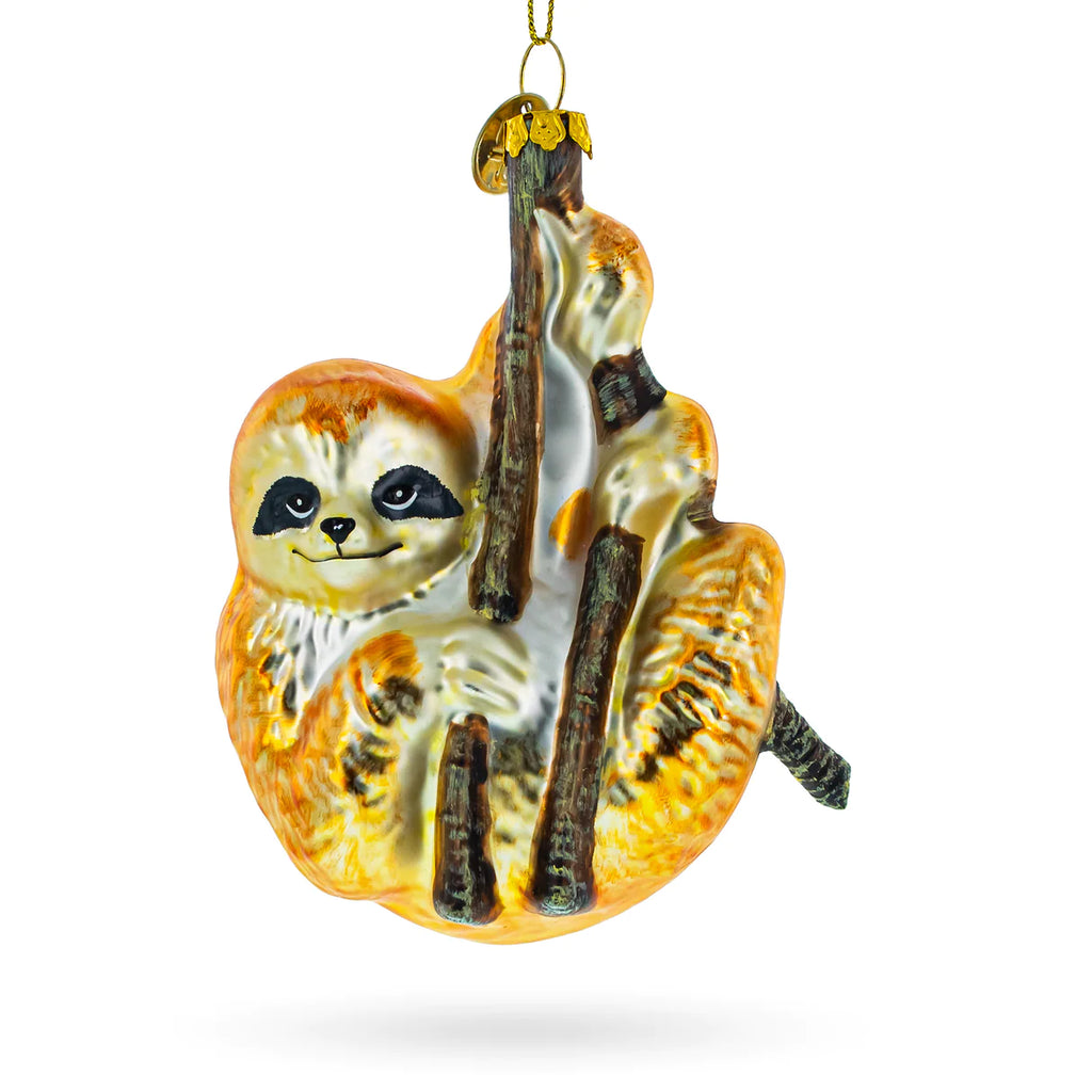 The Rare Honey Hanging Sloth Ornament