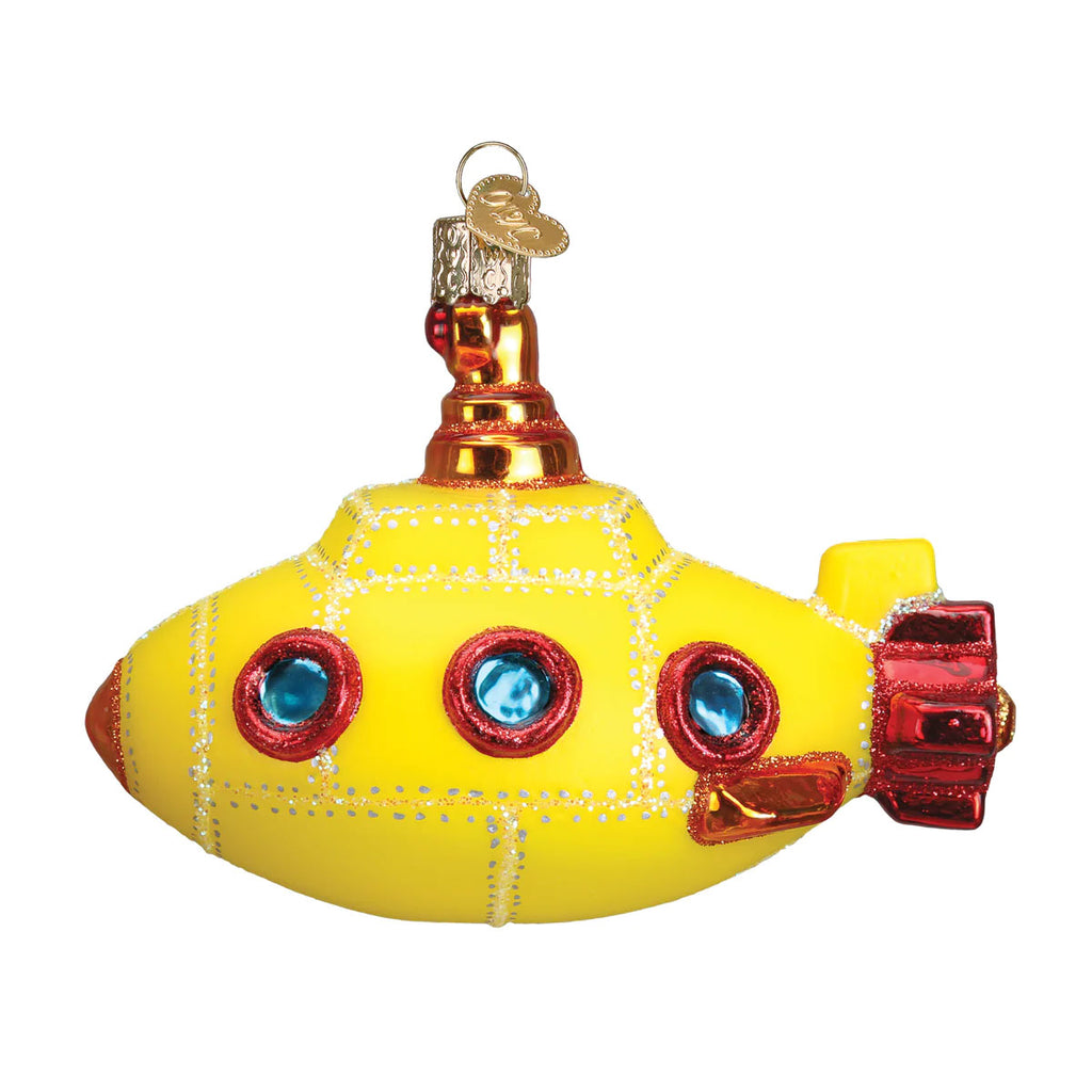 Yellow Submarine Ornament