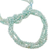 Amazonite 3.5mm Faceted Rounds Bead Strand