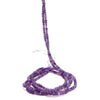 Amethyst 2.5mm Faceted Cubes Bead Strand