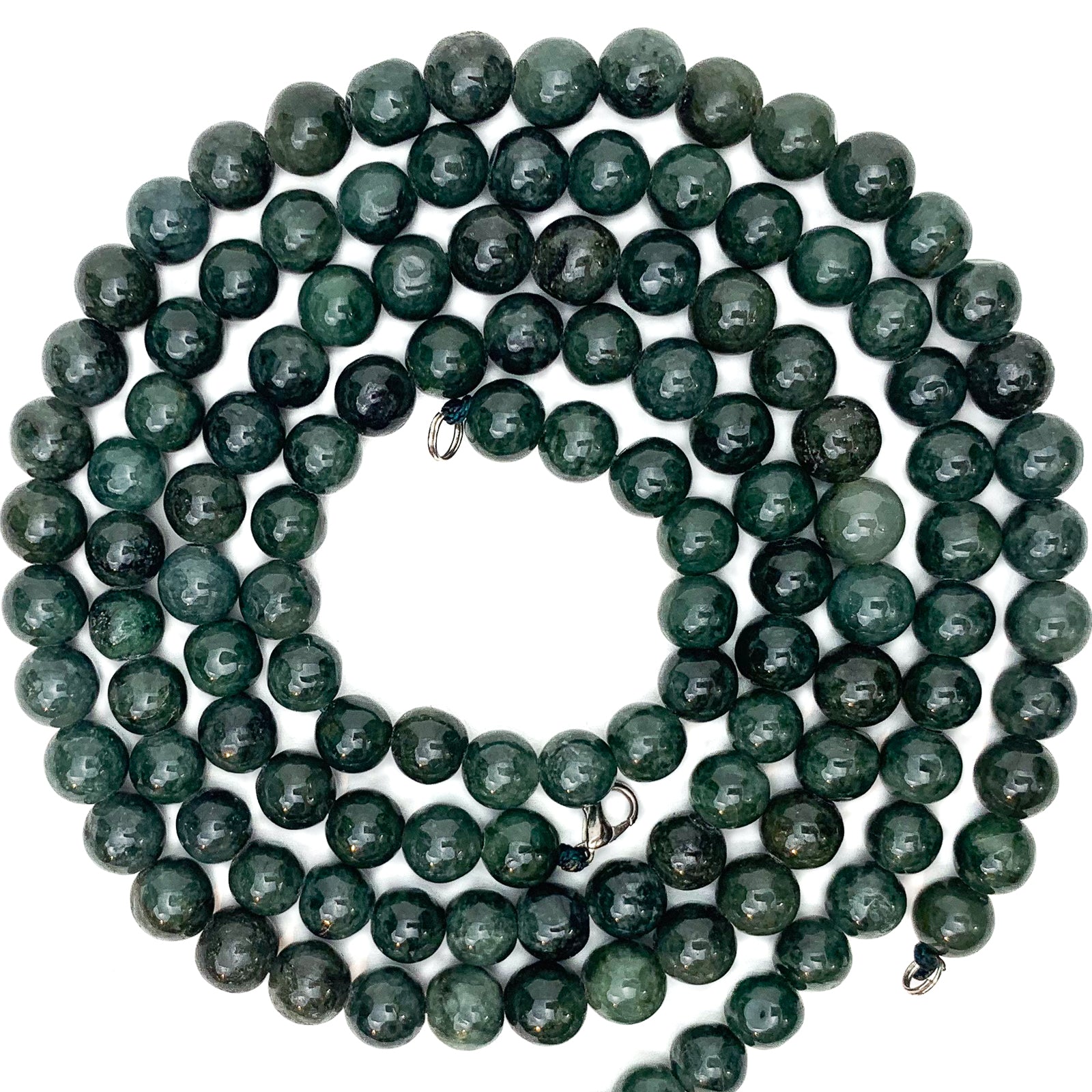 Canadian Jade 10mm Smooth Rounds Bead Strand / Necklace – Beads of Paradise