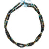 Chrysocolla 5.5mm Faceted Rondelles Bead Strand