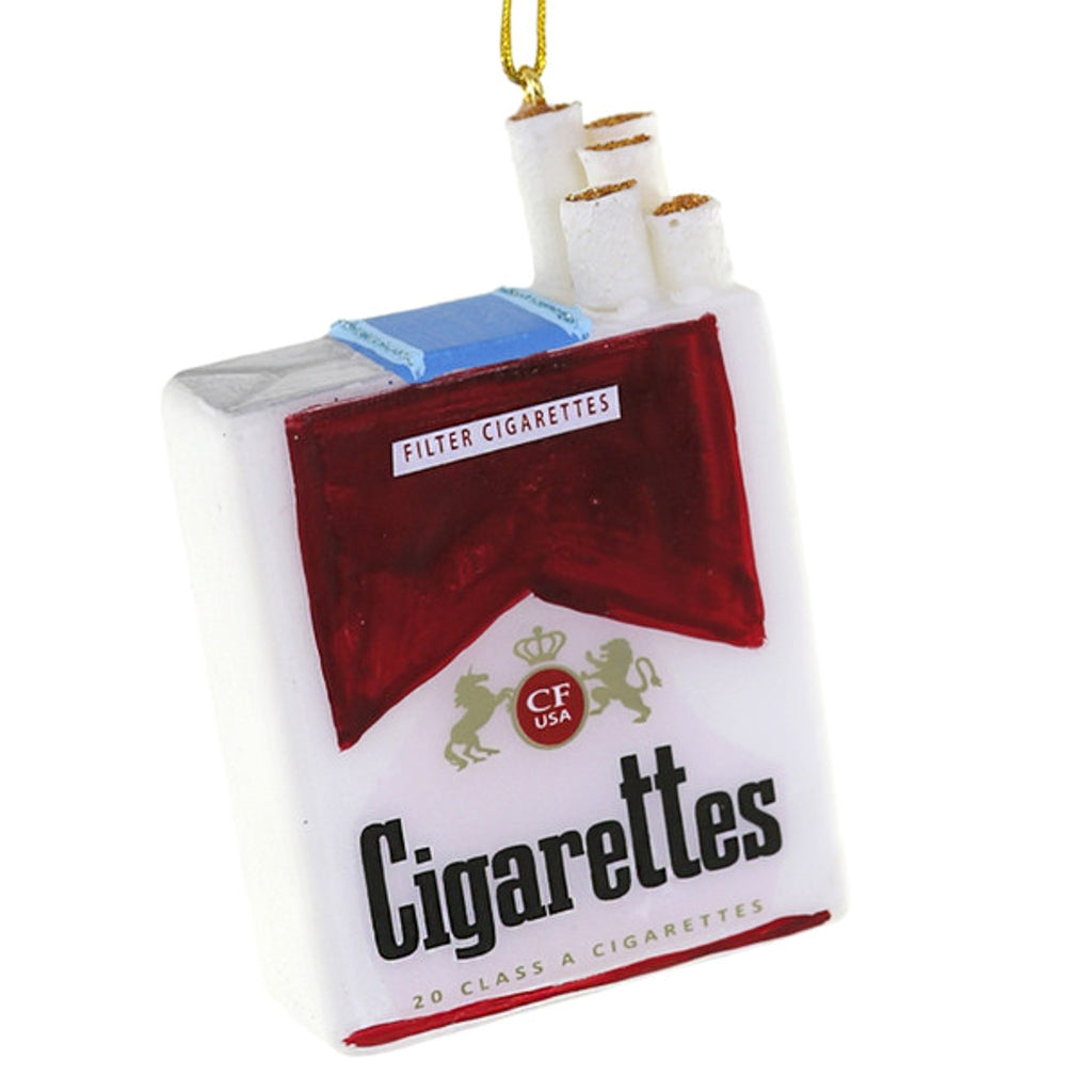Oh Hell No! Pack of Cigarettes Ornament