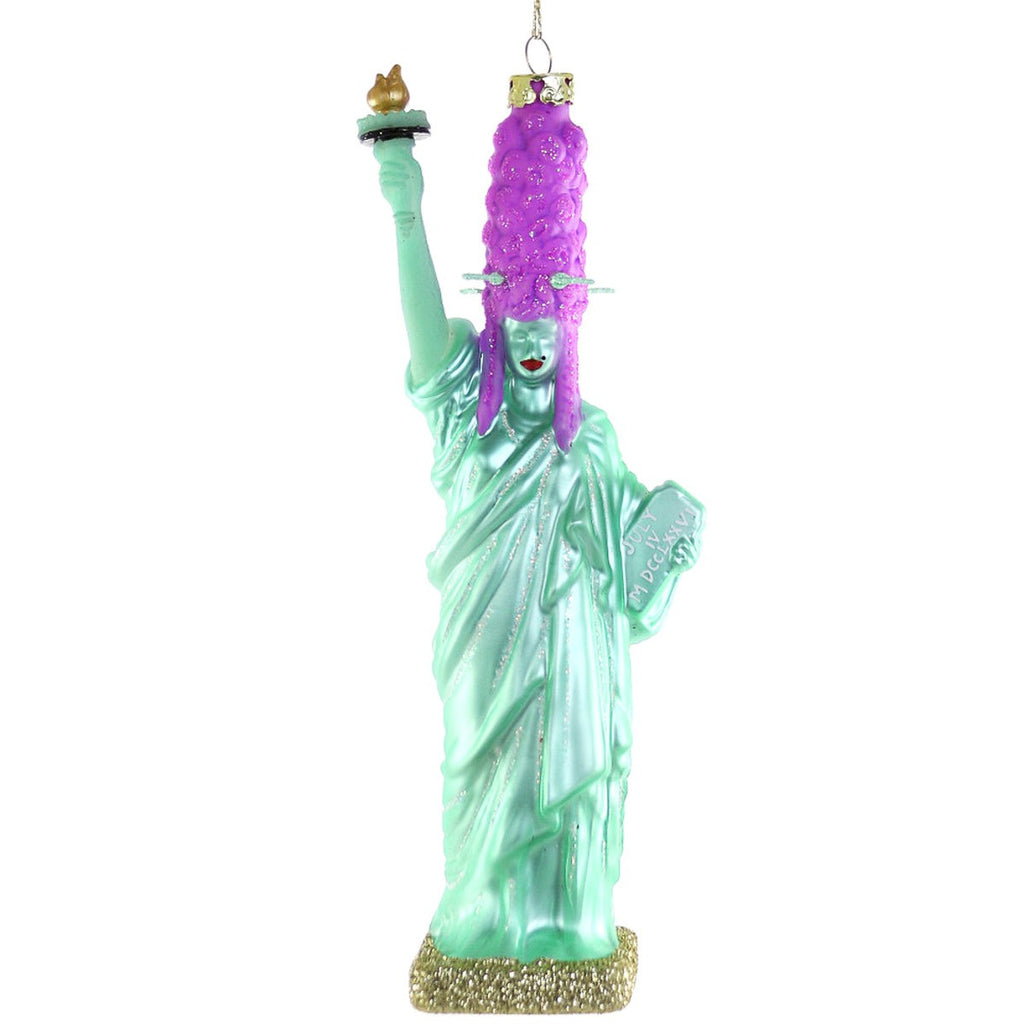 Glam Statue of Liberty Ornament