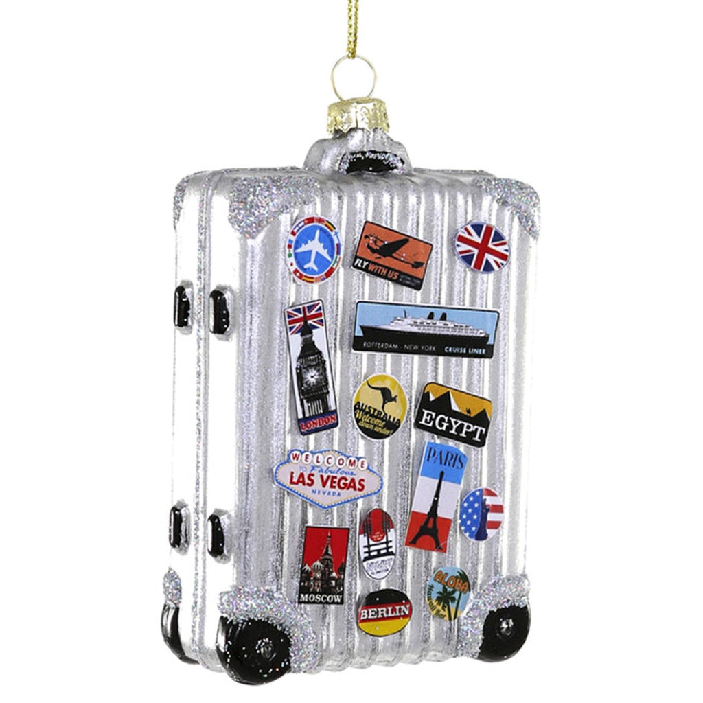 Jetsetter Suitcase Ornament