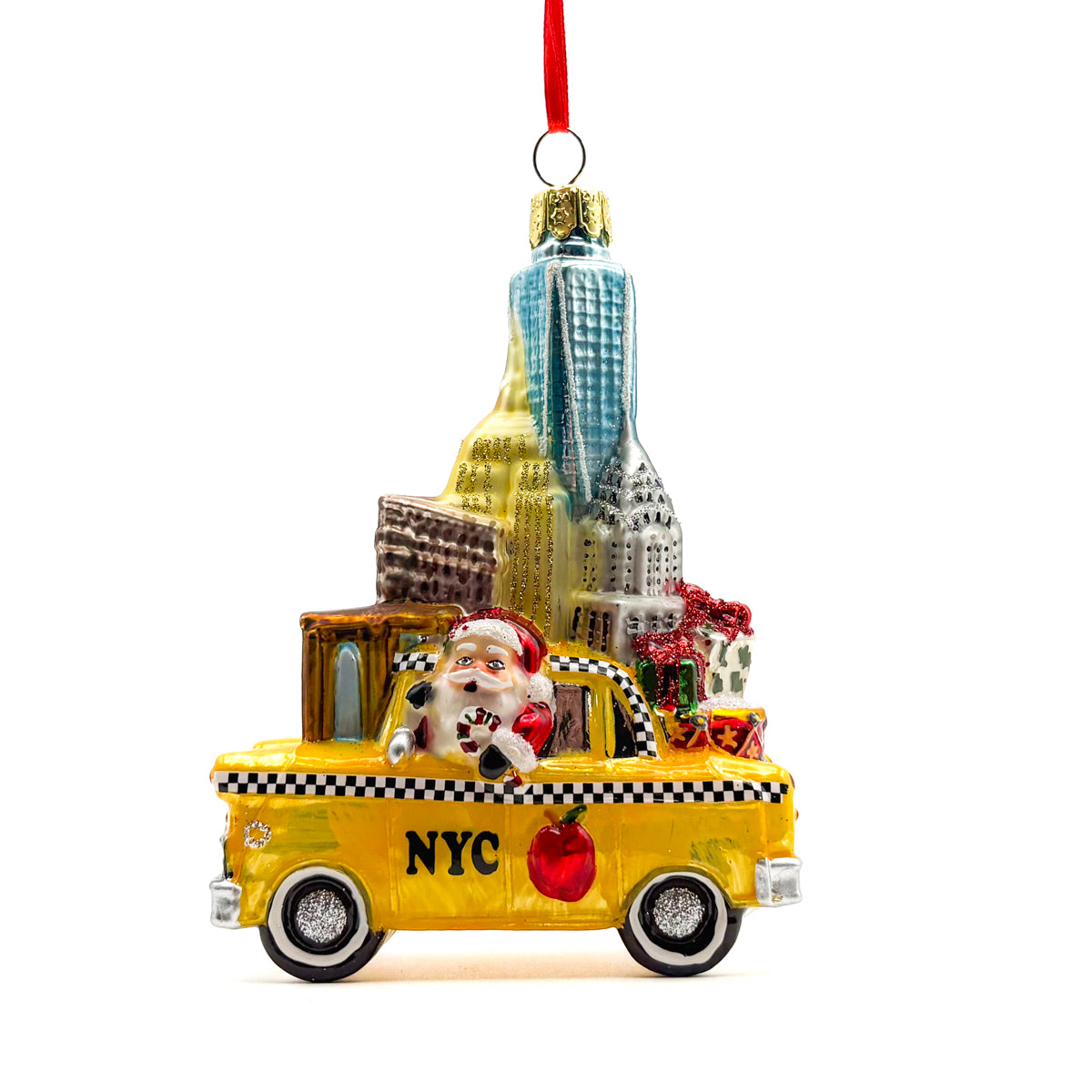 Christmas In New York Glass Ornament – Beads of Paradise