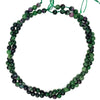 Ruby Zoisite 7mm Smooth Rounds Bead Strand