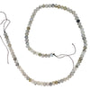 Labradorite Tourmalated 5.5mm Faceted Rondelles Bead Strand
